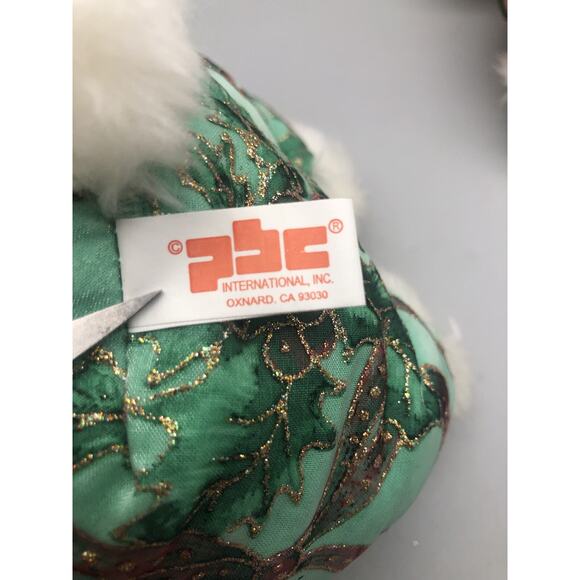 PBC International Rare Multicolor Bear Plushy Ornament Plush Holiday’s Themed 9" - Picture 6 of 16